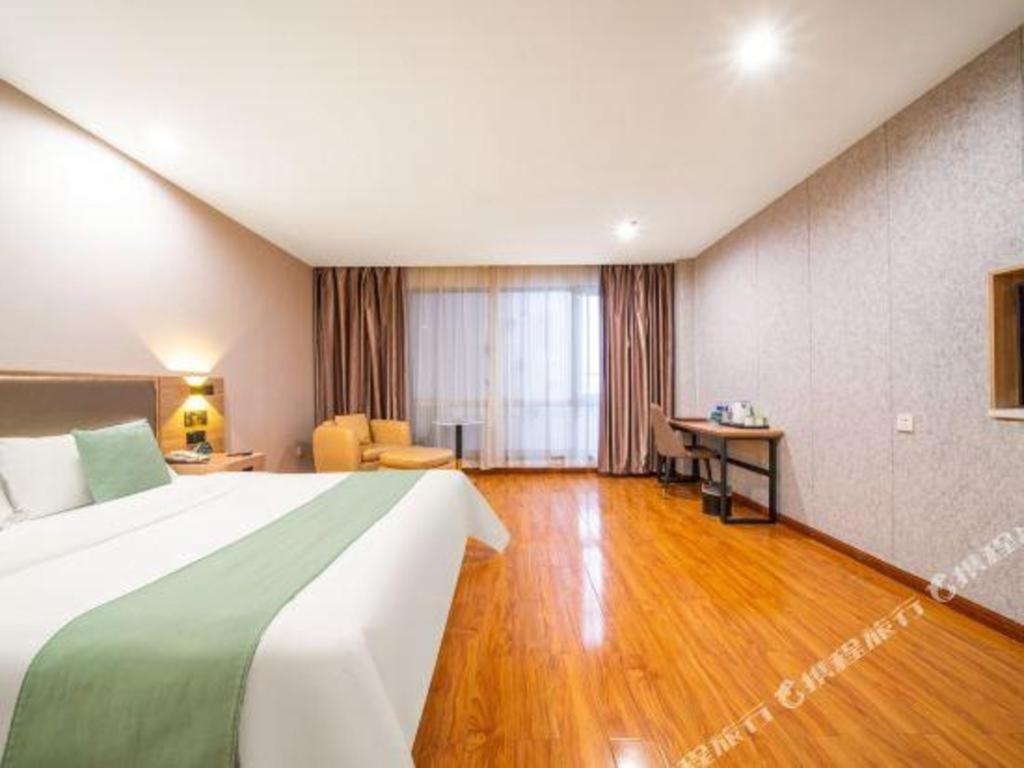 Greentree Inn Jining Yanzhou Jiuzhou Fangyuan Business Hotel Exterior foto